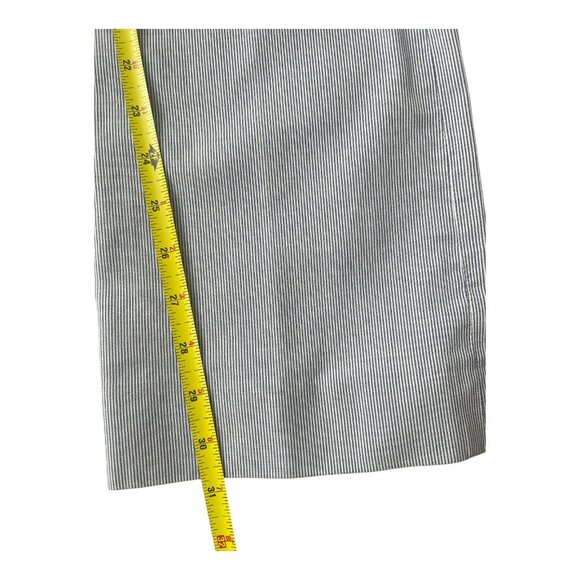 Snow from St. Barth Women's Suit Blue & White Stripes Pants & Jacket Size 36/38 - Picture 11 of 15